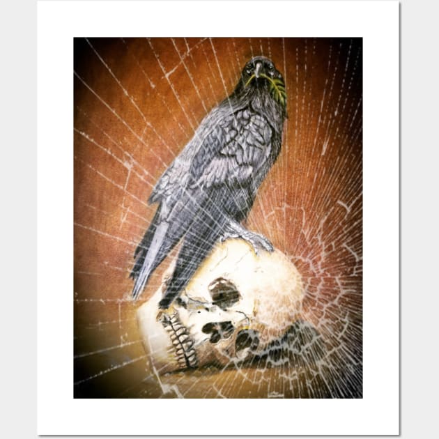 Raven Wall Art by teenamarie23art